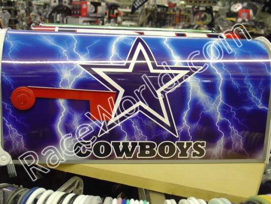 Race World: Football: Office, Home & Garden: Pre-Order Dallas Cowboys  Custom Mailbox FULL SIZE POSTMASTER APPROVED WITH GRAPHICS AS SHOWN 'ANY  TEAM, ANY SPORT and MORE AVAILABLE' :: Graphics are laminated in